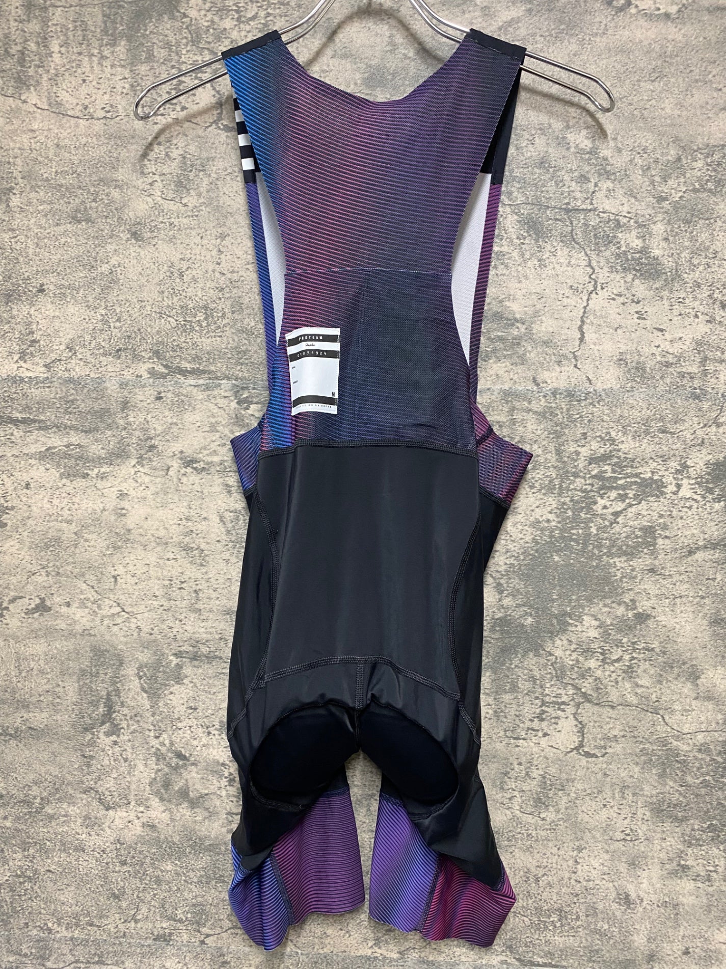 JC590 ラファ Rapha PRINT PACK PRO TEAM BIB SHORTS ビブショーツ 黒 M