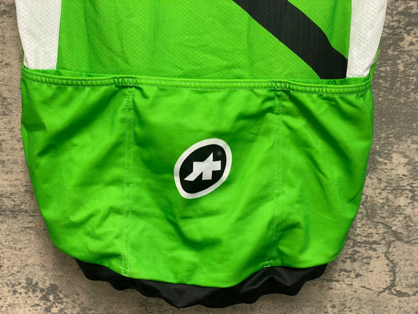 IZ199 アソス assos EQUIPE RS AERO JERSEY 半袖サイクルジャージ 白 M dimension data