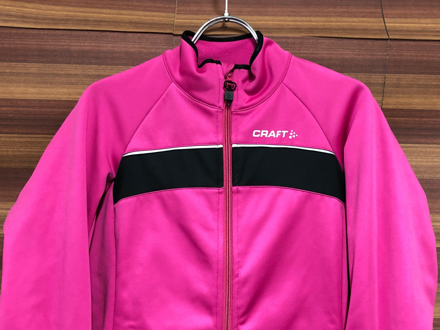 IR913 クラフト CRAFT 長袖 サイクルジャケット ピンク S 裏起毛