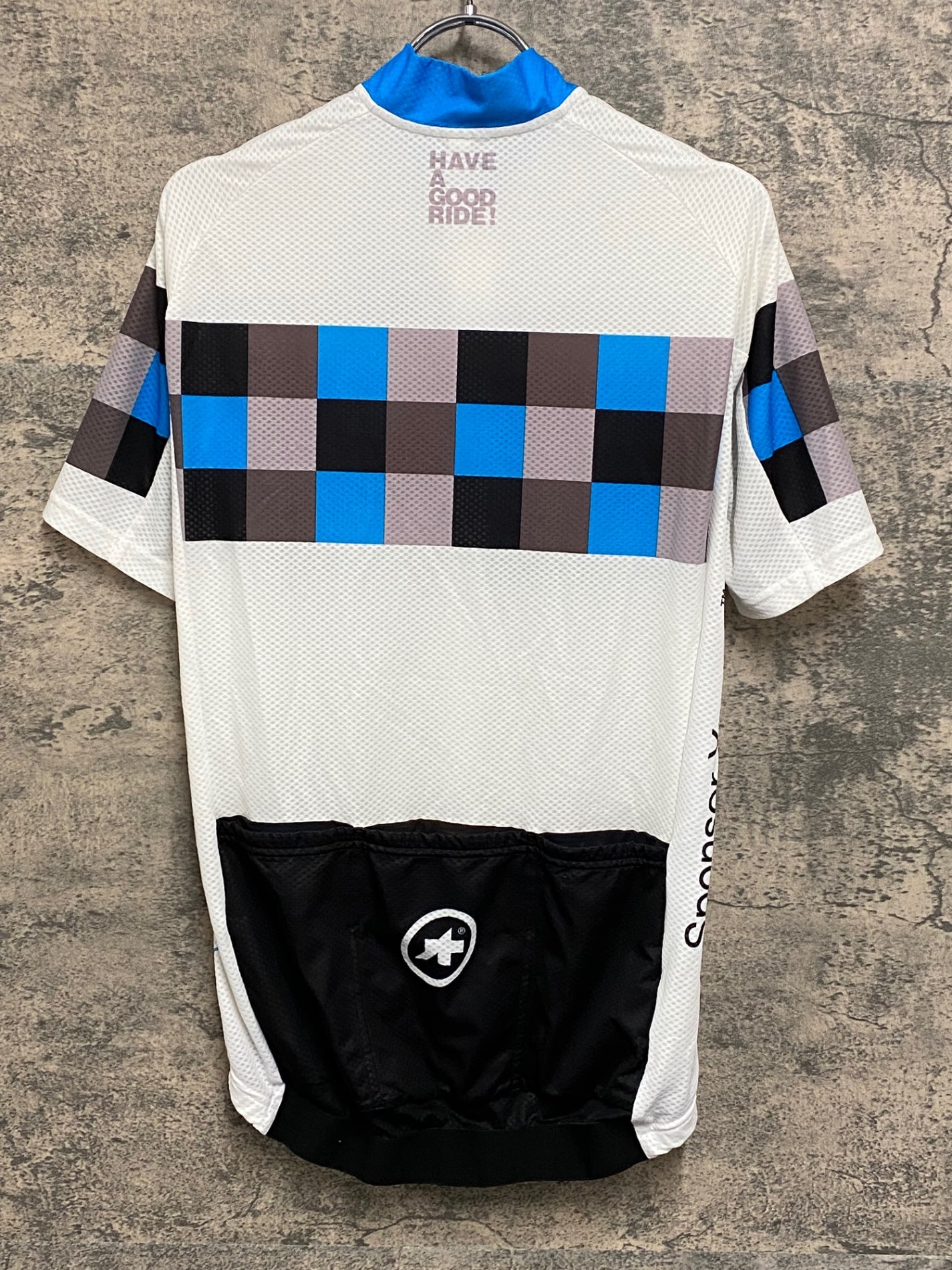 IZ621 アソス assos SS grandprix Jersey 半袖サイクルジャージ 白 M