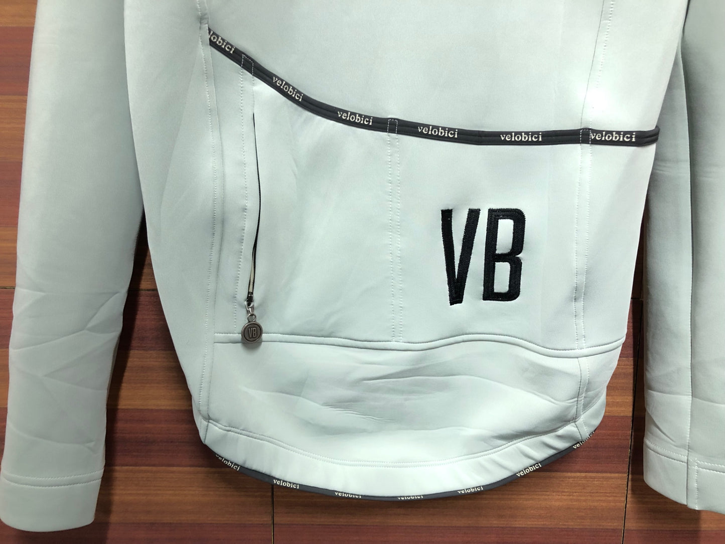 IO513 ヴェロビチ velobici HUGO THERMAL JERSEY 長袖 サイクルジャージ オリーブ 3