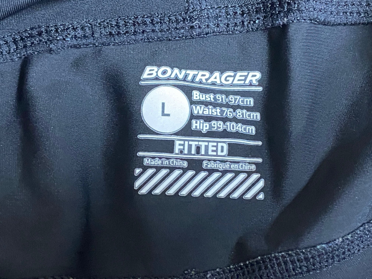 II310 ボントレガー BONTRAGER レーサーパンツ 黒 L