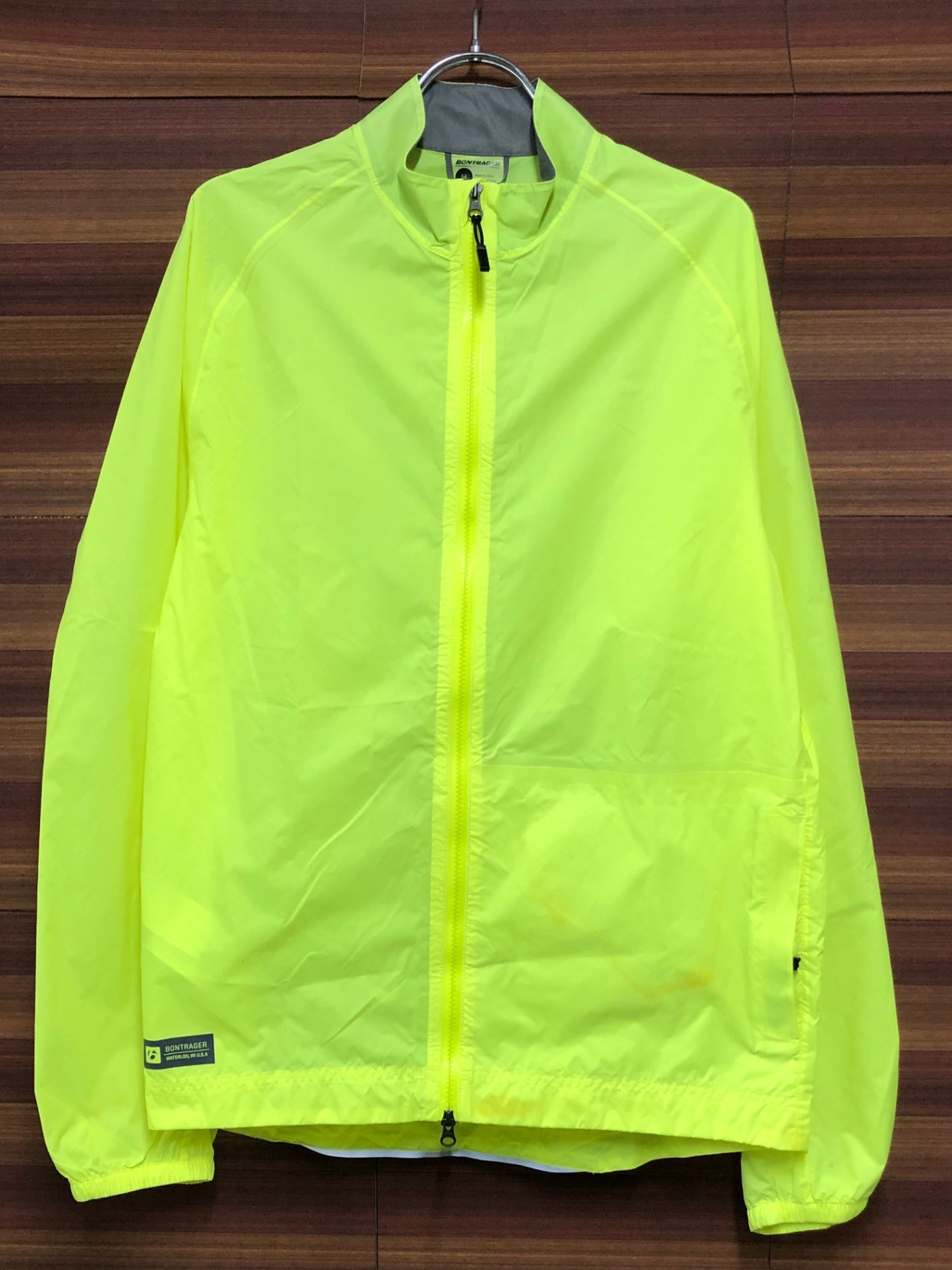 IS236 ボントレガー BONTRAGER ウィンドブレイカー M 蛍光黄色