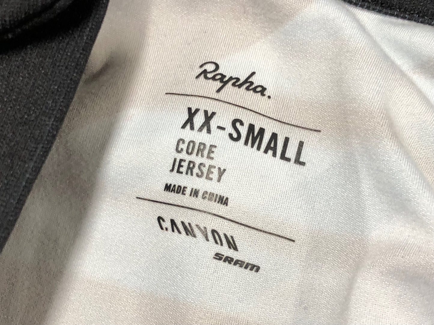 HZ836 ラファ Rapha キャニオン Canyon CORE JERSEY 半袖 サイクルジャージ XXS レディース