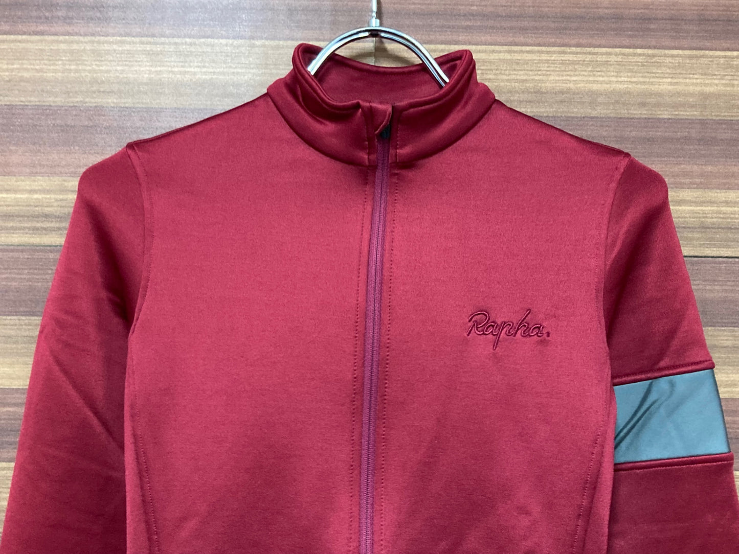 HU385 ラファ RAPHA WOMEN’S WINTER JEASEY 長袖 サイクルジャージ 赤 XS 裏起毛