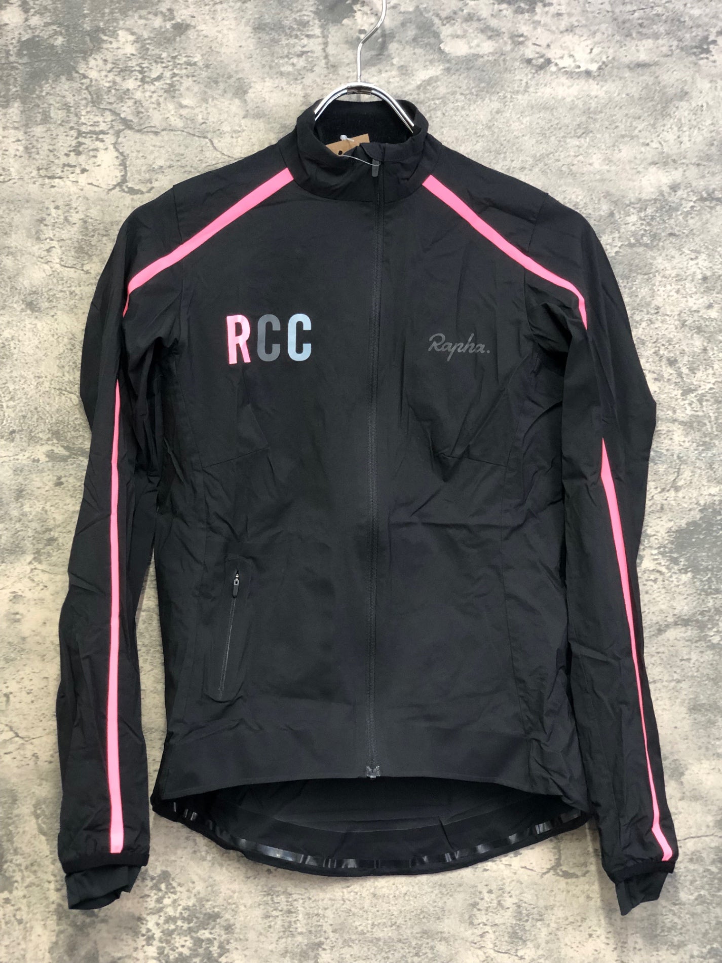 IV388 ラファ Rapha RCC WOMEN'S WIND JACKETⅡ 長袖 ウィンドブレーカー 黒 XXS レディース