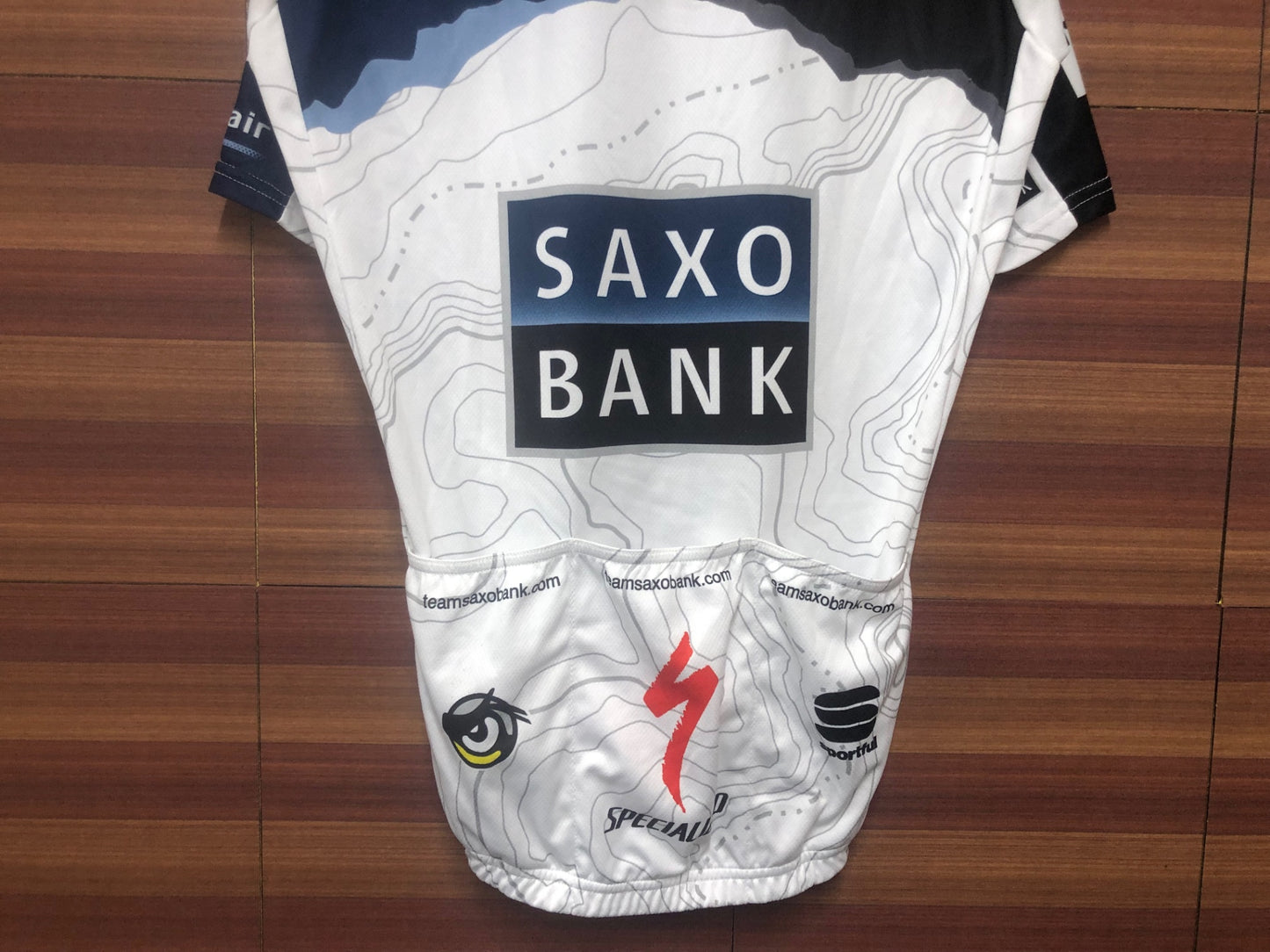 ID301 スポーツフル sportful 半袖 サイクルジャージ SAXO BANK Mサイズ