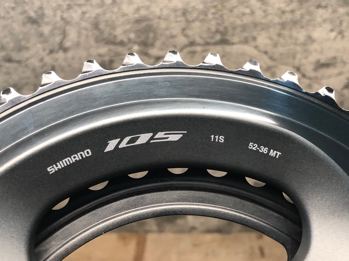 JC741 シマノ SHIMANO 105 FC-R7000 クランクセット 160mm 52/36T