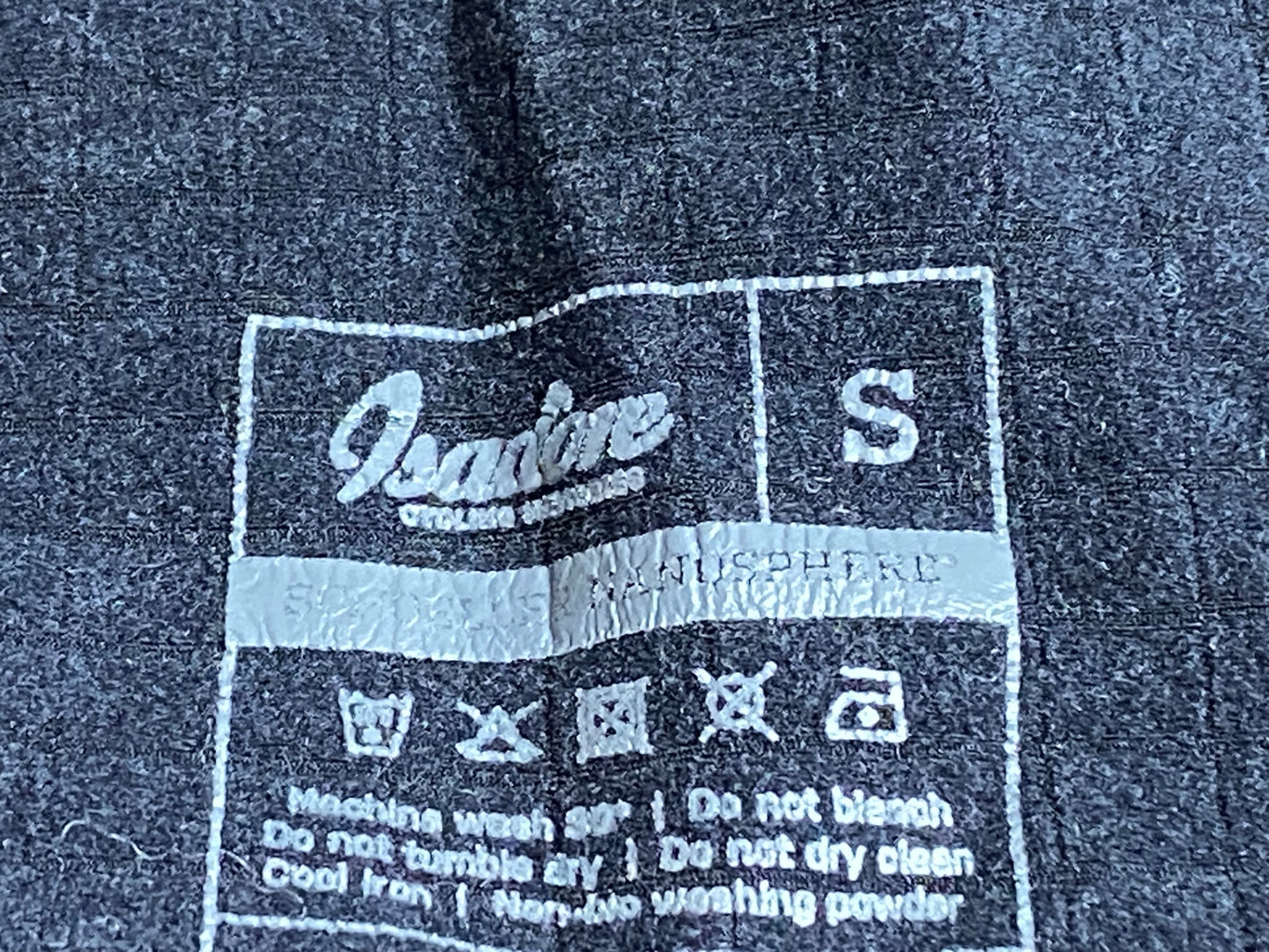 IQ676 イザドア Isadore ビブタイツ 黒 S 裏起毛