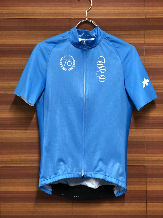 IL975 アソス assos ForToni short sleeve jersey 半袖サイクルジャージ 水色 M