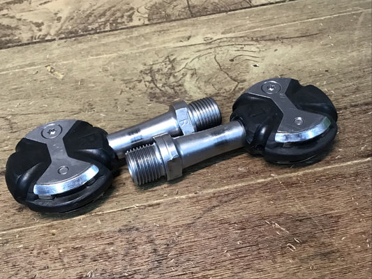 IO778 スピードプレイ SPEEDPLAY ゼロ ZERO ビンディングペダル ステンレスシャフト 黒