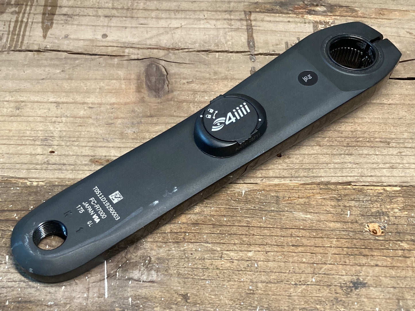 IN900 4iiii PRECISION PML100 シマノ SHIMANO 105 FC-R7000 パワーメーター クランク 175mm 左のみ ※接続確認済み