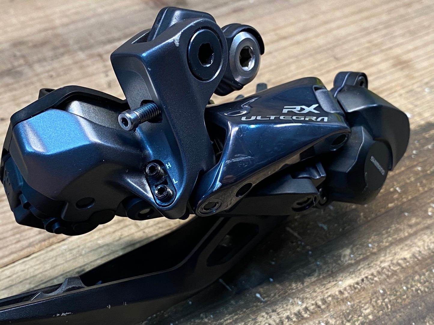 IY076 シマノ SHIMANO アルテグラ ULTEGRA RX RD-RX805 リアディレイラー GS Di2 11S ※テンションスプリング破損