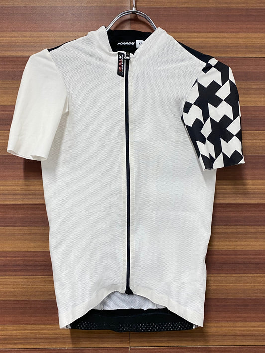 IT082 アソス assos EQUIPE RS Jersey S9 TARGA 半袖 サイクルジャージ 黒 白 XS