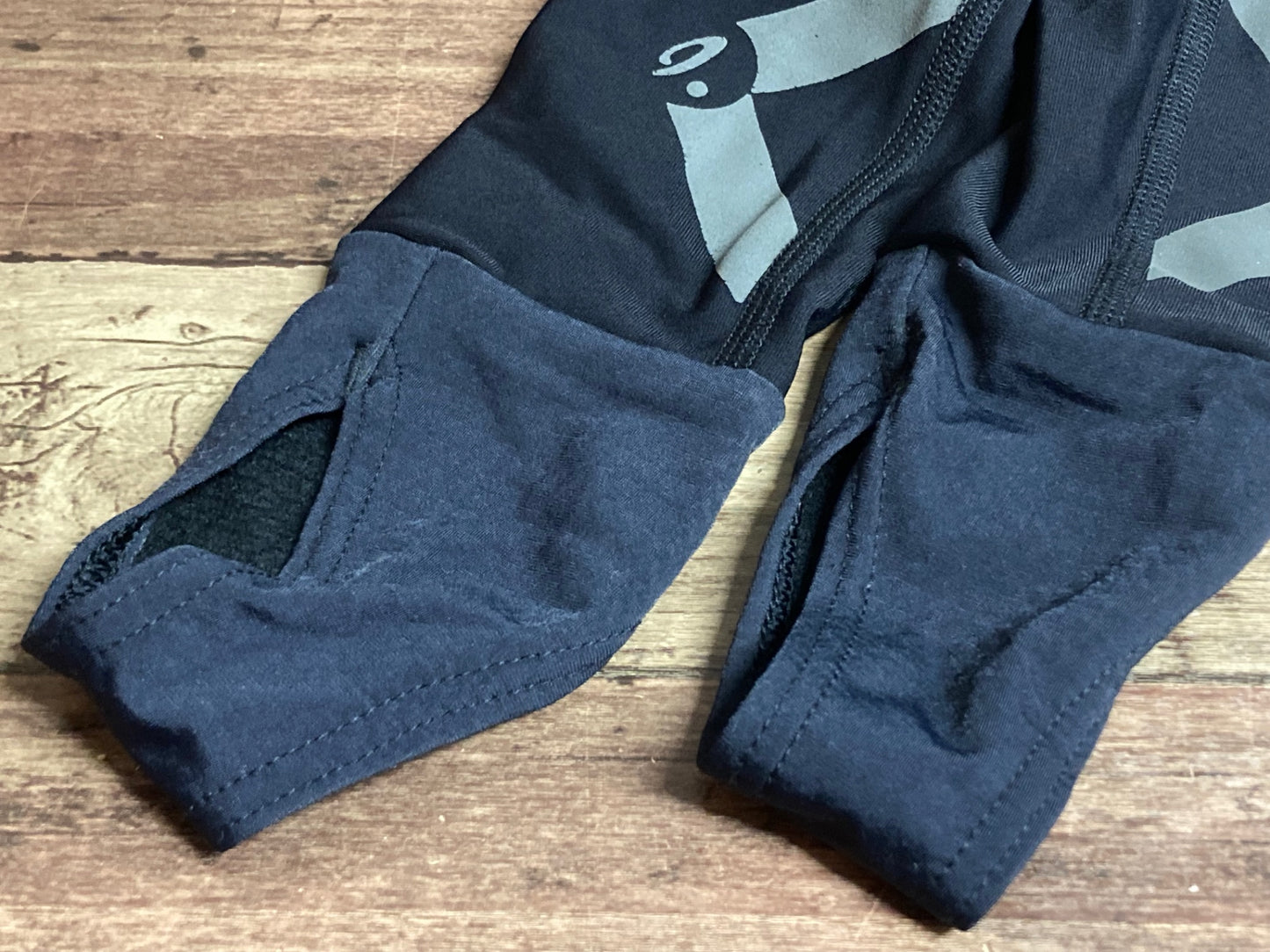 IQ733 イザドア Isadore ビブタイツ 黒 XS 裏起毛