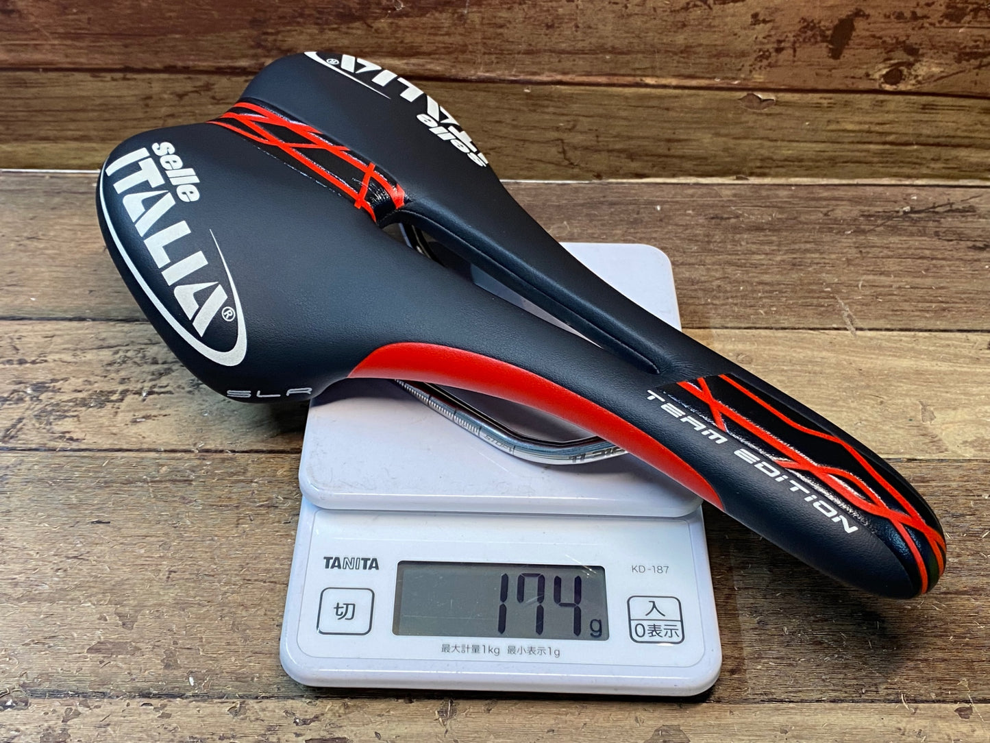 IM816 セライタリア selle italia SLR TEAM EDITION サドル 黒 赤 TI316レール