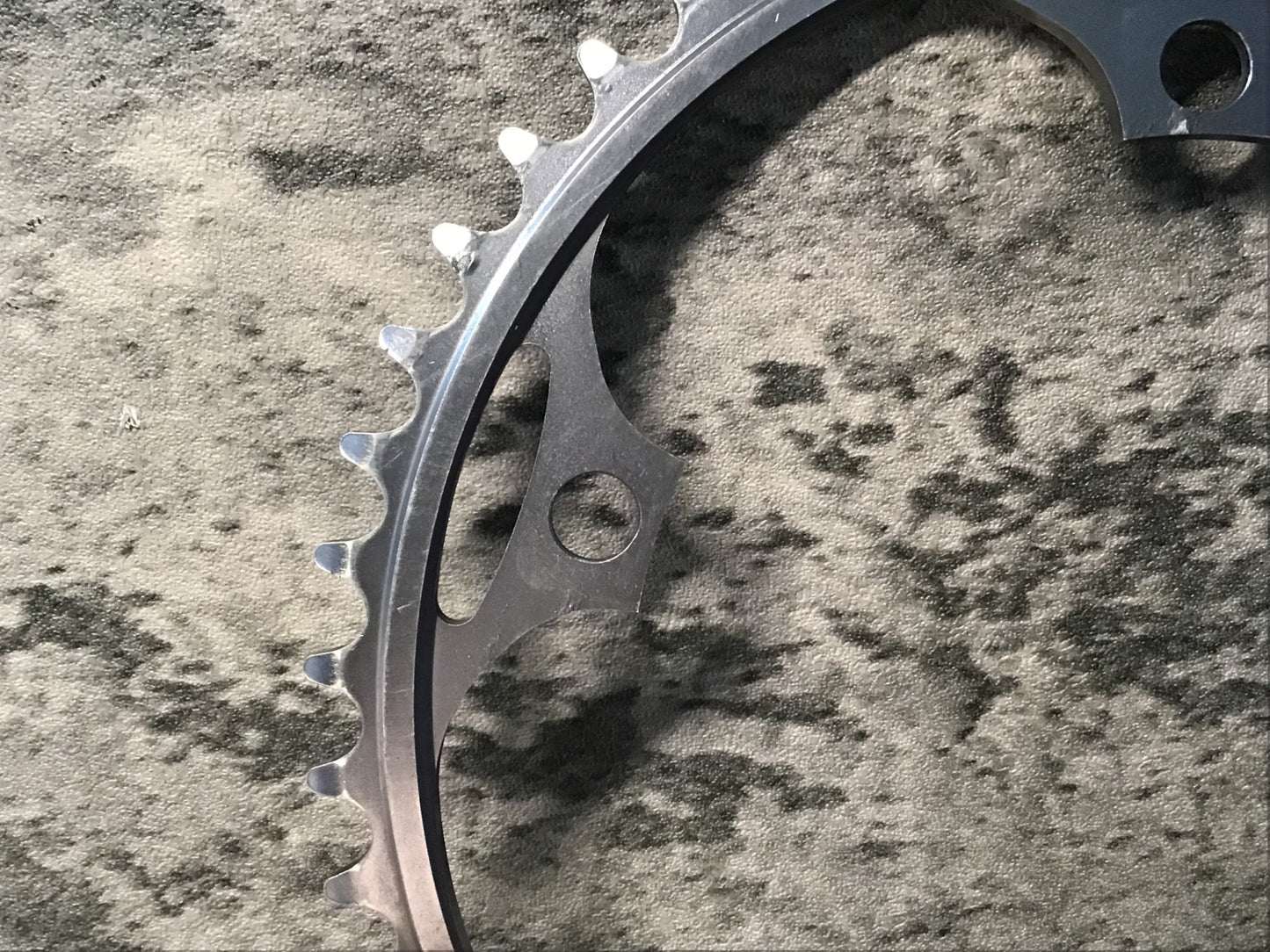 IR424 シマノ SHIMANO デュラ―エス DURA-ACE チェーンリング 49T PCD144 厚歯 NJS シングル ピスト