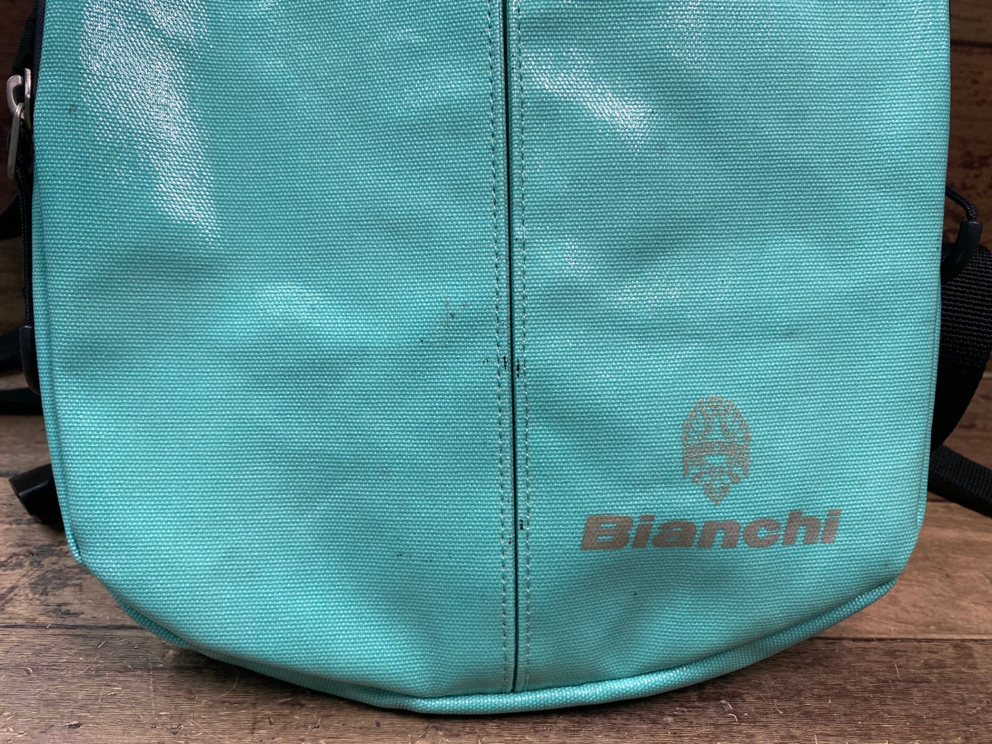 IF050 ビアンキ BIANCHI リュック バックパック チェレステ ※チャック紐一か所破損