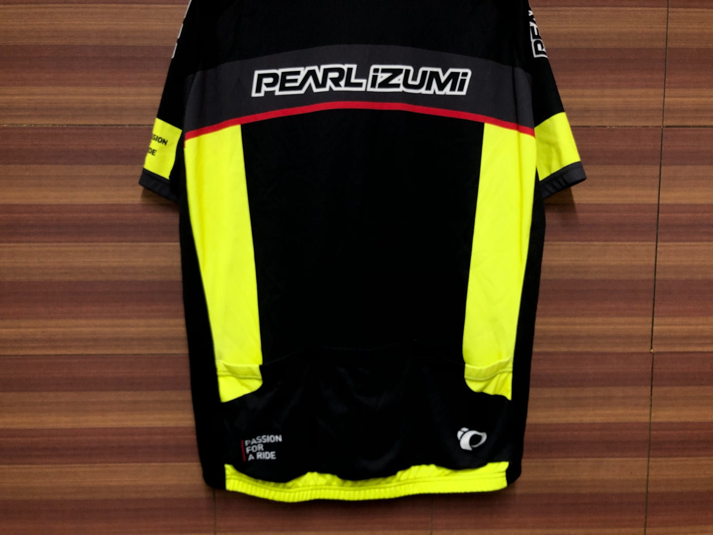 IF816 パールイズミ PEARLiZUMi 半袖 サイクルジャージ 黒黄色 BXL