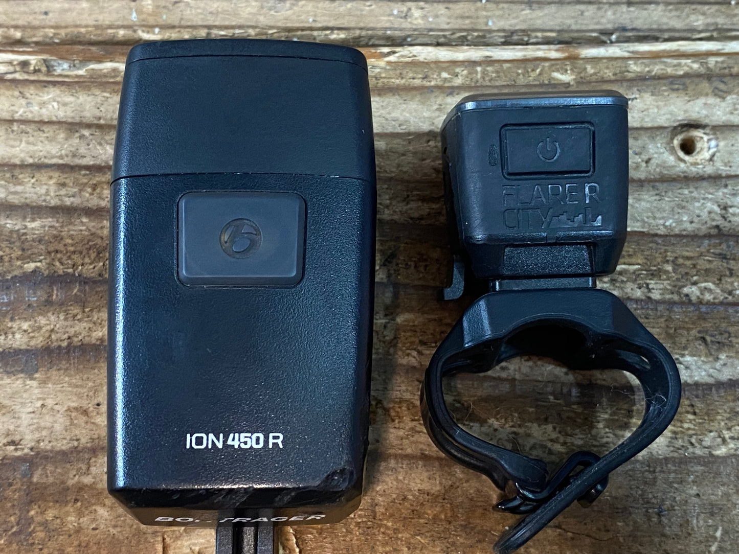 IO121 ボントレガー BONTRAGER ION 450R / FLARER CITY 前後ライトセット ブレンダーマウント Blendr ※点灯確認済み