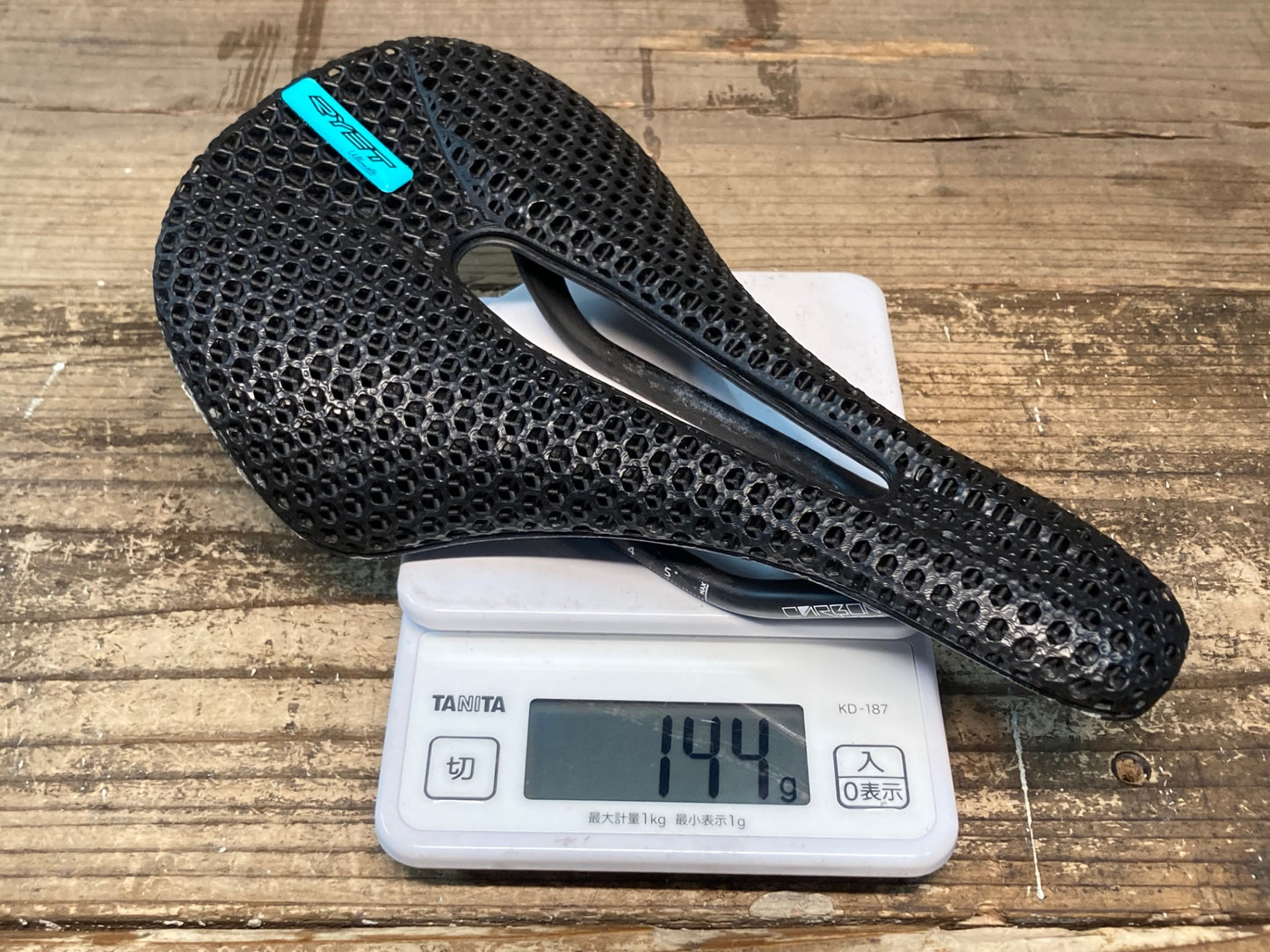 IY770 リエット RYET 3Dプリント サドル カーボンレール 140mm