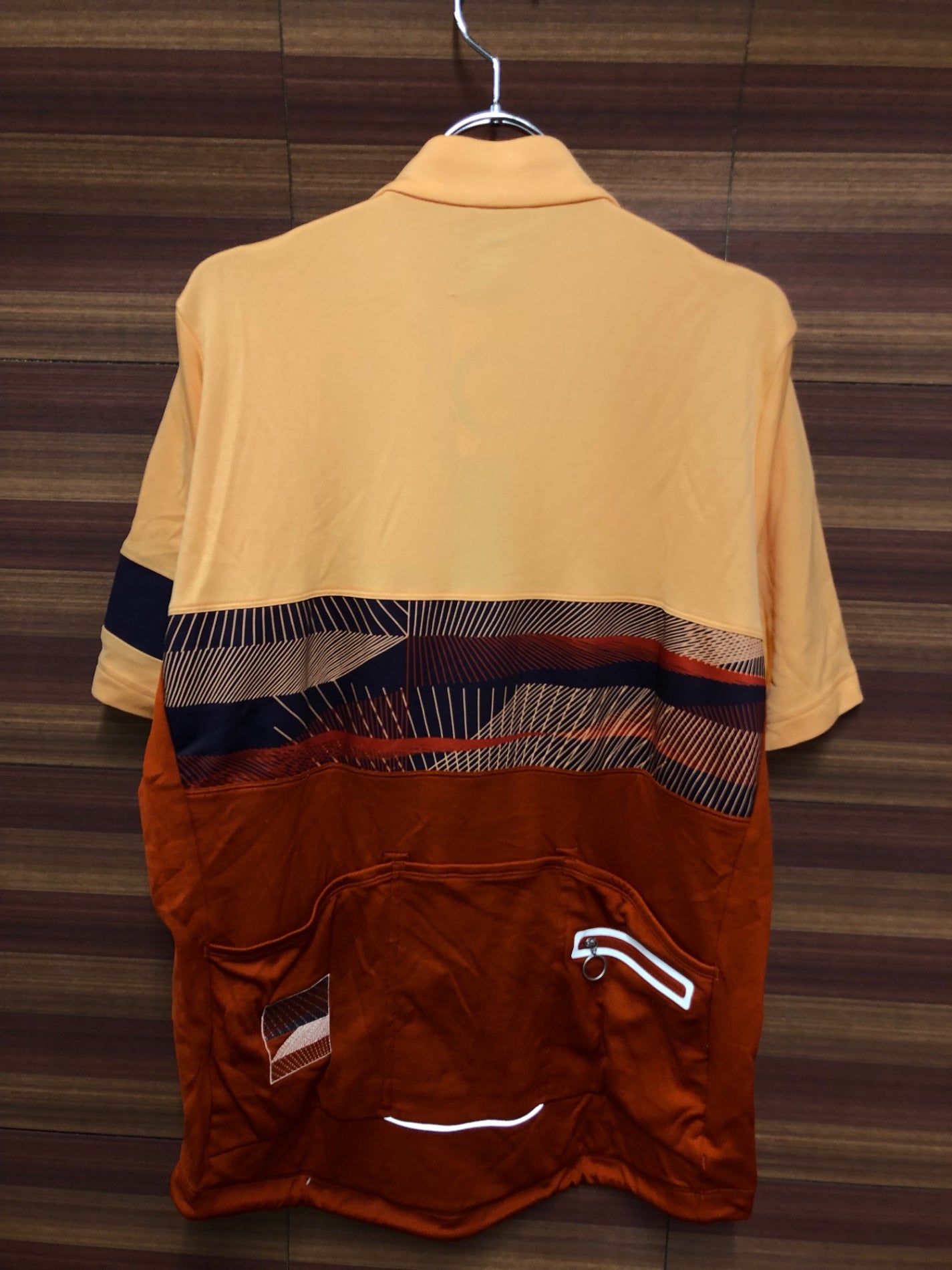 IO882 ラファ Rapha CLASSIC CLIMBS JERSEY 半袖 サイクルジャージ 総柄 XL