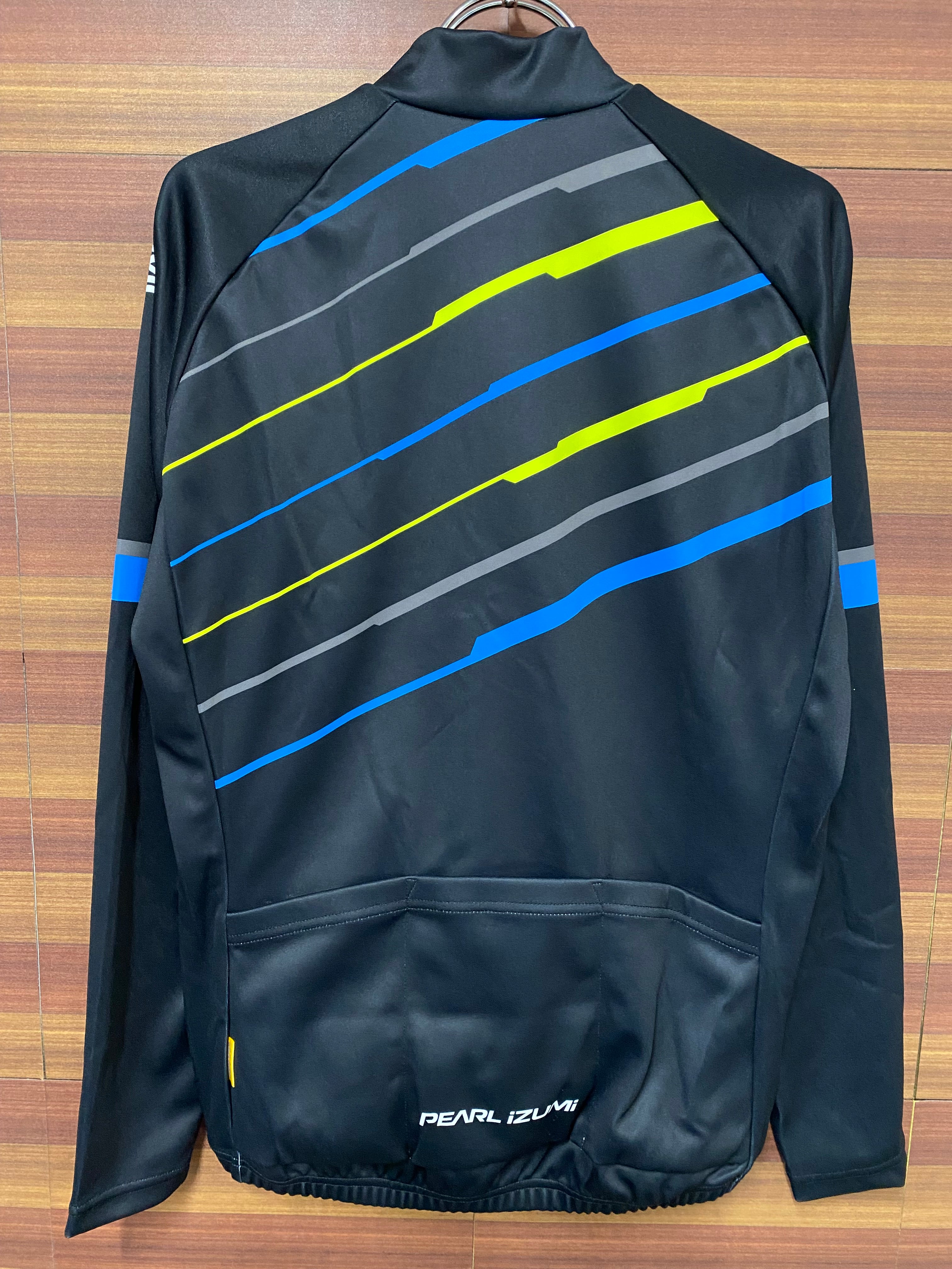 HF216 パールイズミ PEARL IZUMI 長袖 サイクルジャージ 裏起毛 黒 M