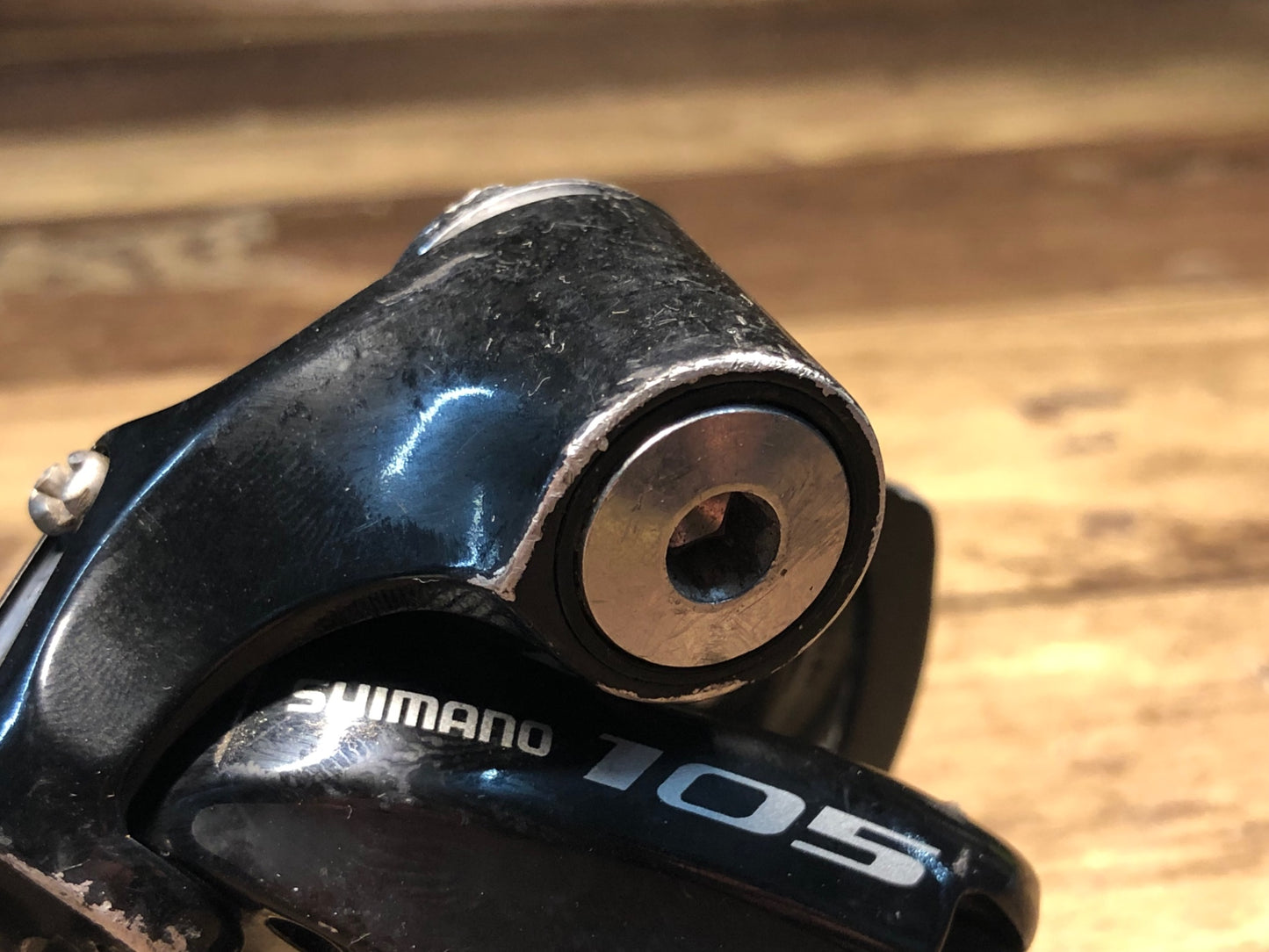 HO695 シマノ SHIMANO 105 RD-5800 リアディレイラー 11S SS ※使用感大