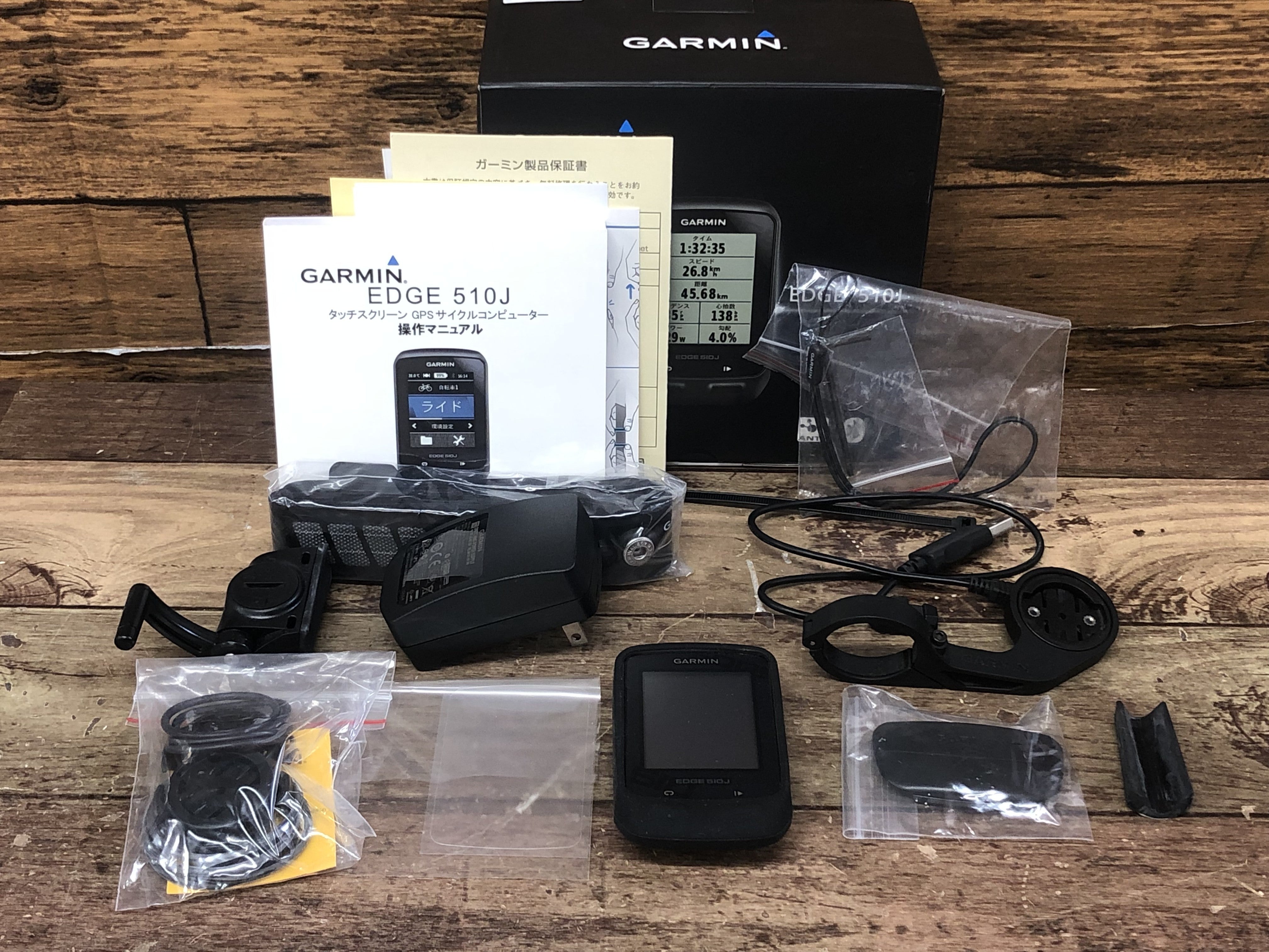 FR274 ガーミン GARMIN エッジ EDGE 510J サイクルコンピューター 速度