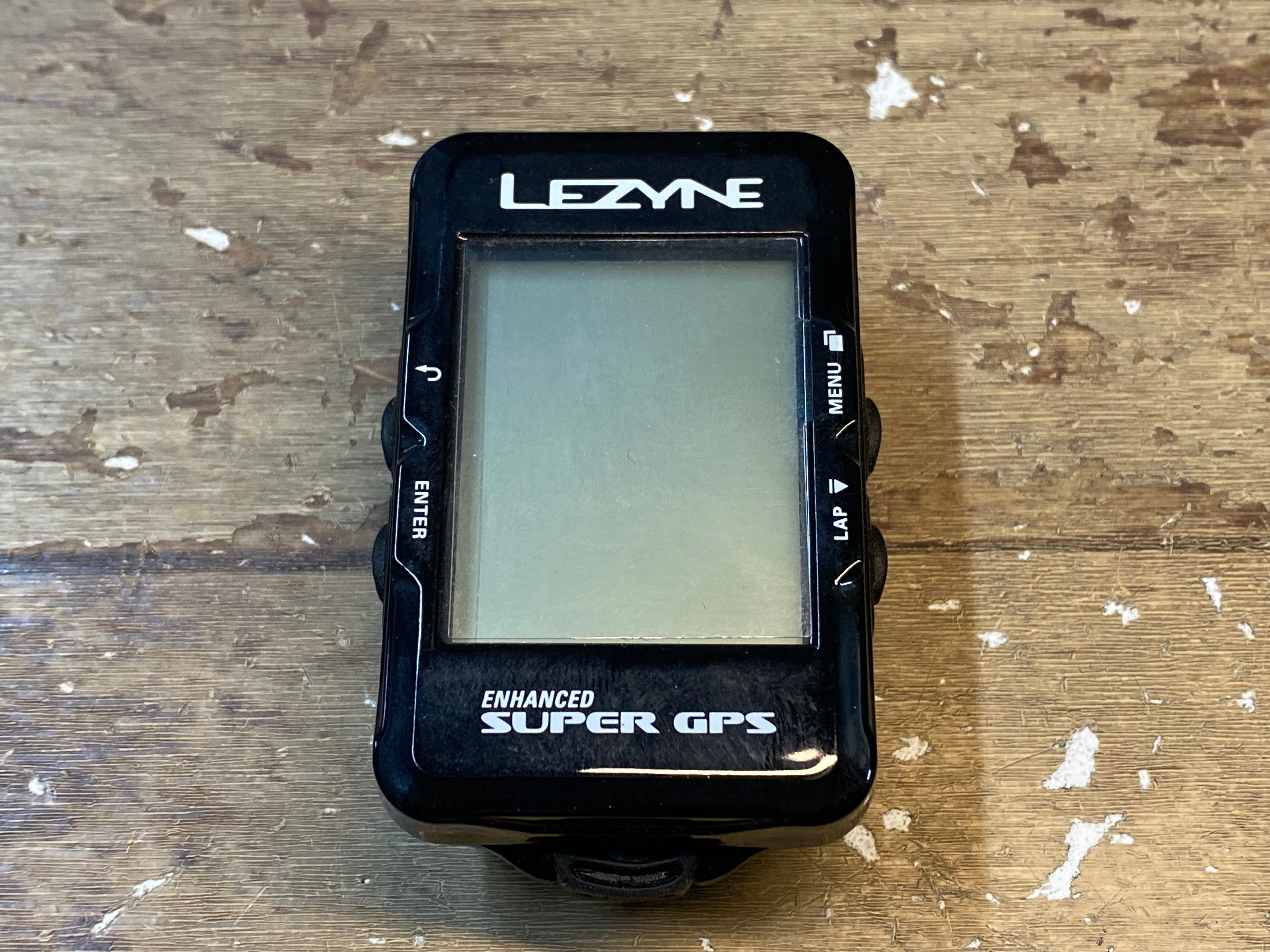 GW585 レザイン LEZYNE super GPS サイクルコンピューター ※起動確認済
