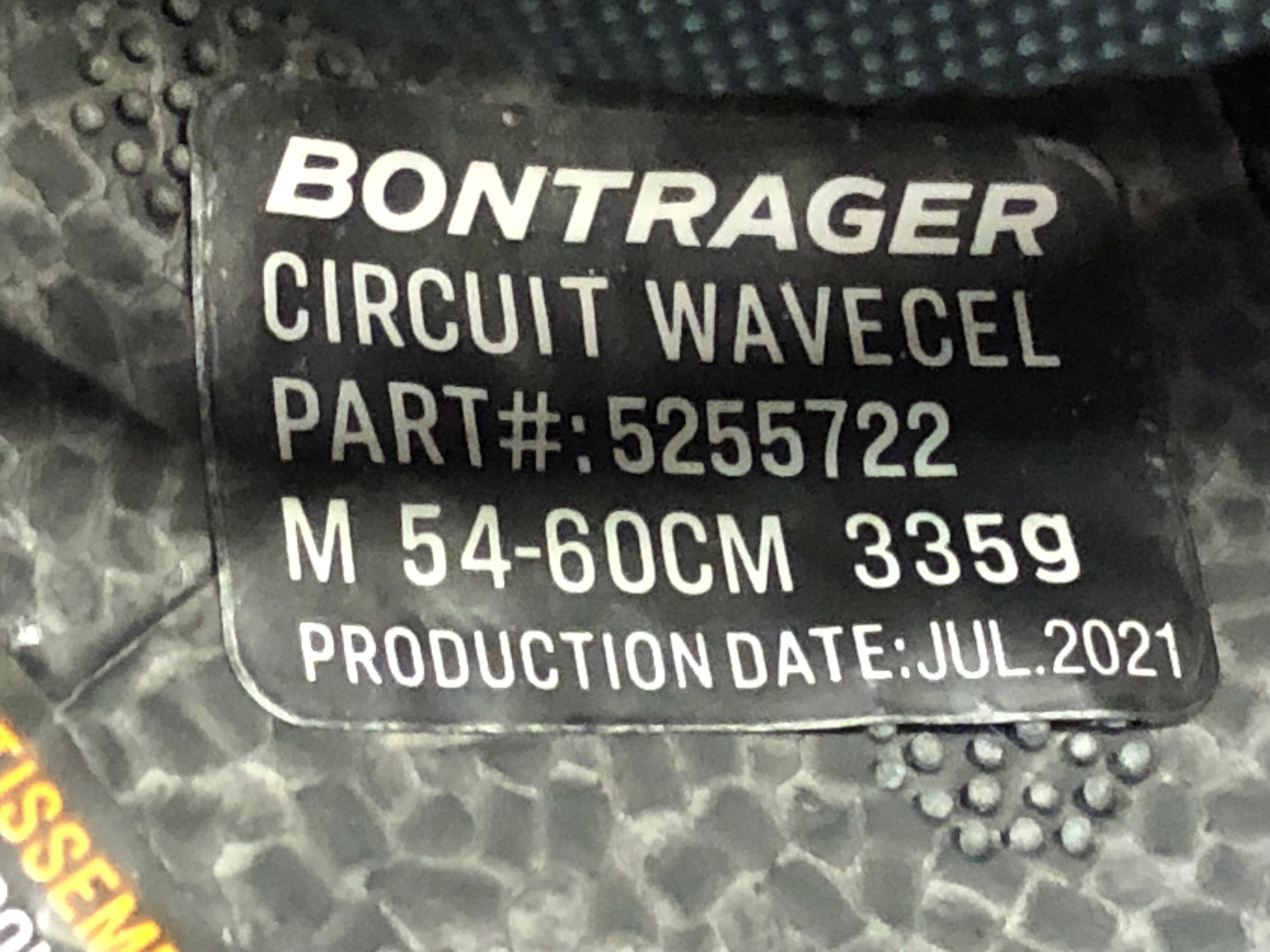 HL631 ボントレガー BONTRAGER Circuit WaveCel Helmet ヘルメット 白 M 2021/07