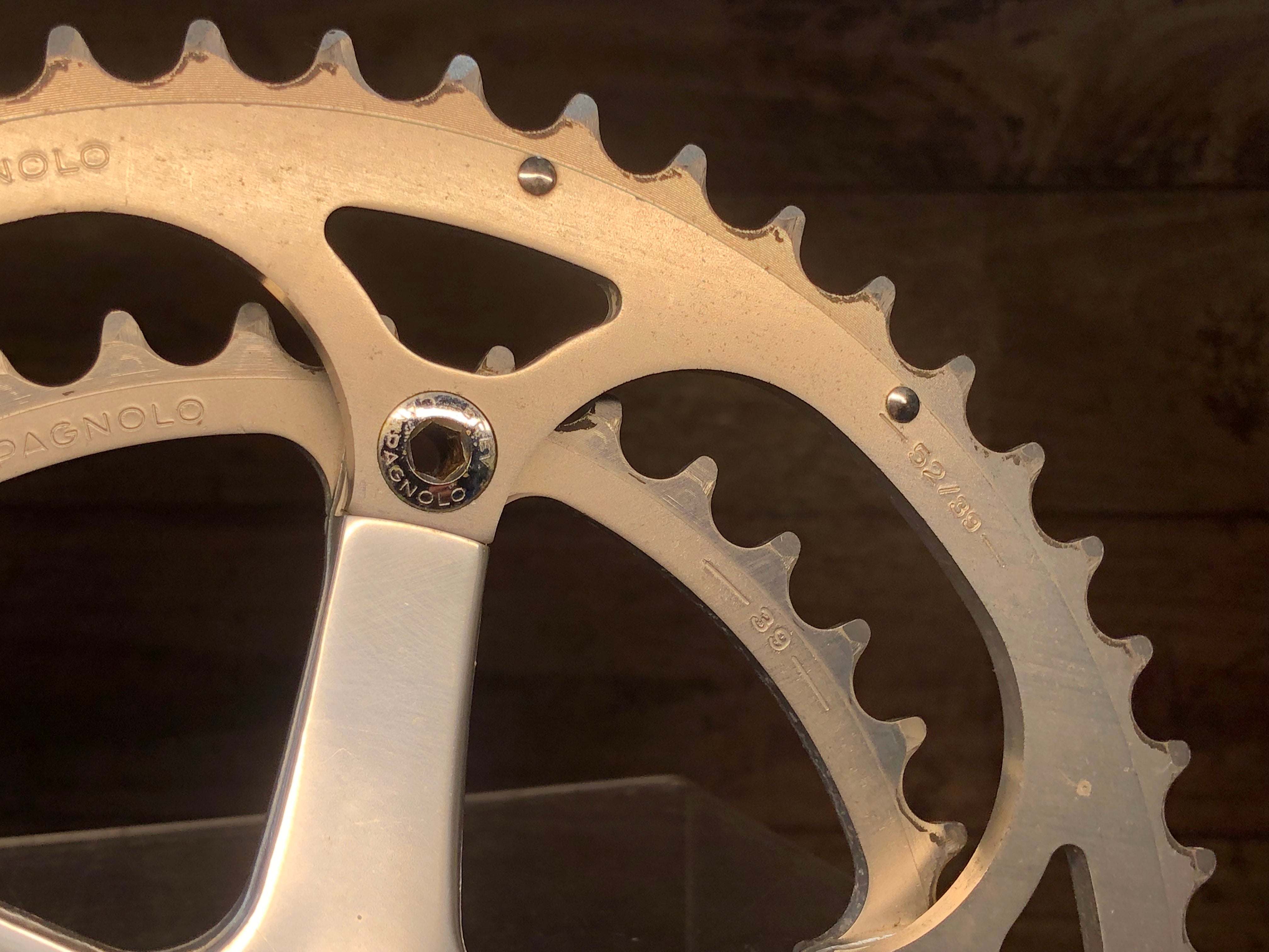 GY613 カンパニョーロ CAMPAGNOLO アテナ ATHENA クランクセット 52/39 170mm 8S
