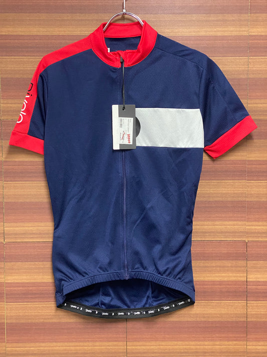 HO262 リベロ RIVELO HARTSIDE JERSEY 半袖サイクルジャージ 紺 S