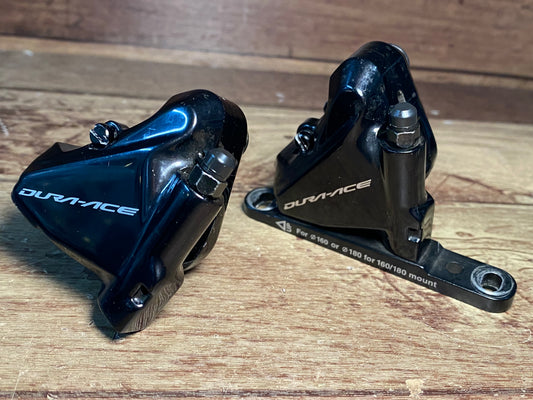 GM871 シマノ SHIMANO デュラエース DURA-ACE BR-R9170 ディスクブレーキ キャリパー 前後セット パッド無し