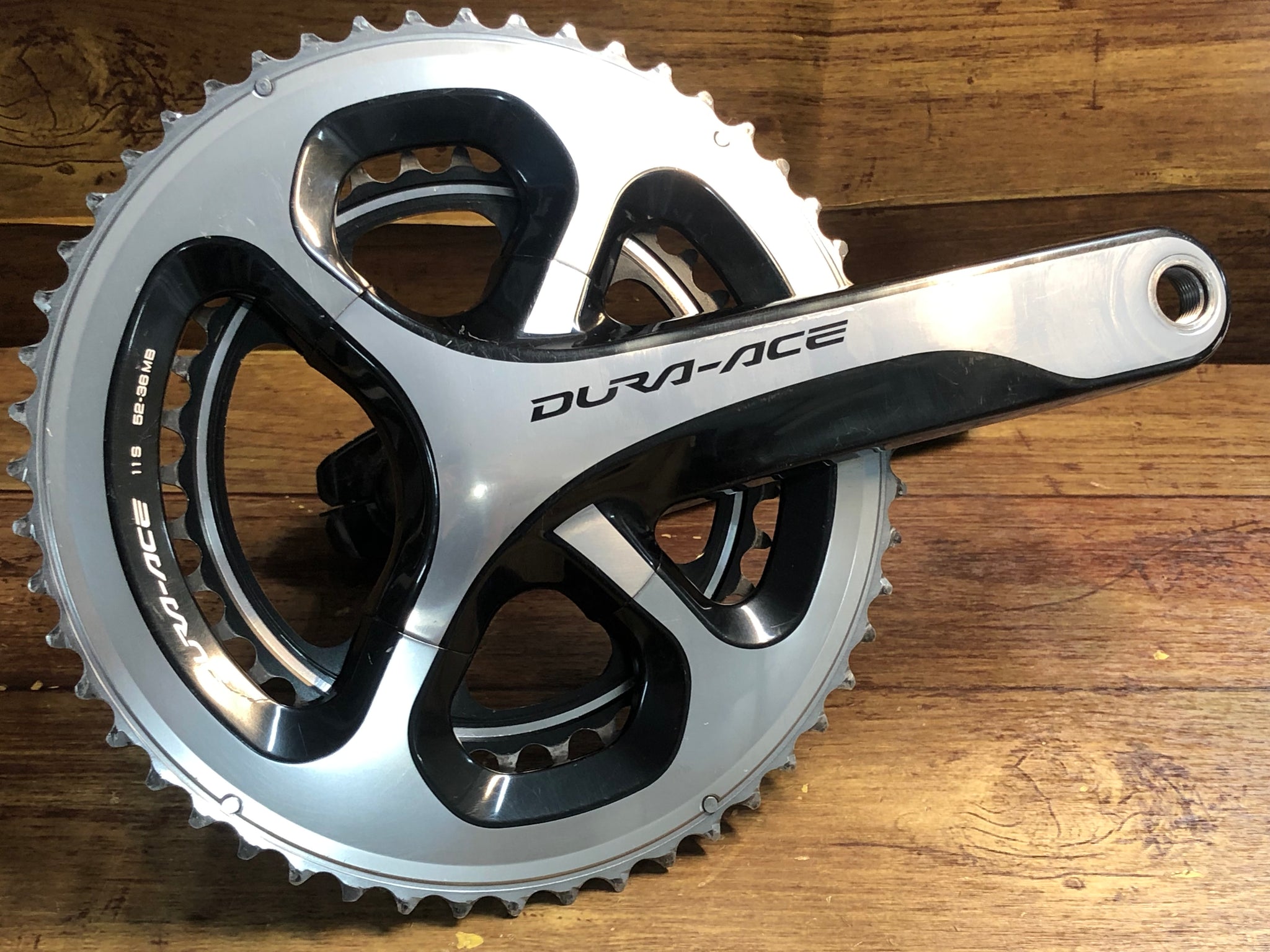 保存版】 SHIMANO DURA-ACE FC-9000 52-36 チェーンリング - 自転車