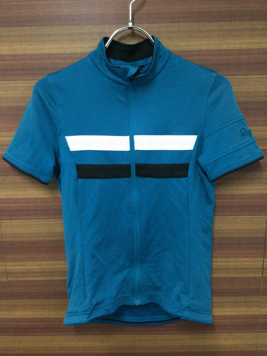 GJ131 ラファ rapha women's SS brevet jersey ⅡXS ターコイズ ※ほつれ