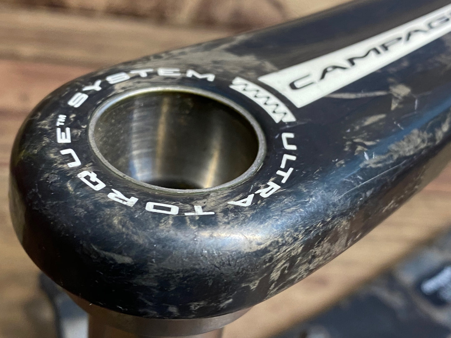 HQ107 カンパニョーロ Campagnolo スーパーレコード SUPER RECORD クランクアームのみ 172.5mm PCD135