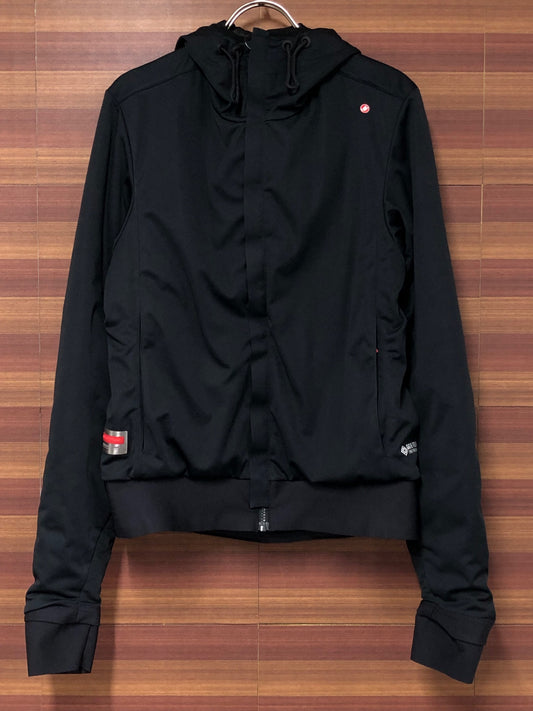 HP883 カステリ CASTELLI ALPHA MC STUDIO JACKET 長袖 黒 XS