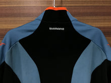 画像をギャラリービューアに読み込む, GF558 シマノ SHIMANO 裏起毛 長袖 サイクルジャケット 青 XL
