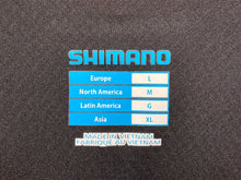画像をギャラリービューアに読み込む, GS285 シマノ SHIMANO 長袖サイクルジャケット 黒青 ASIA XL 裏起毛
