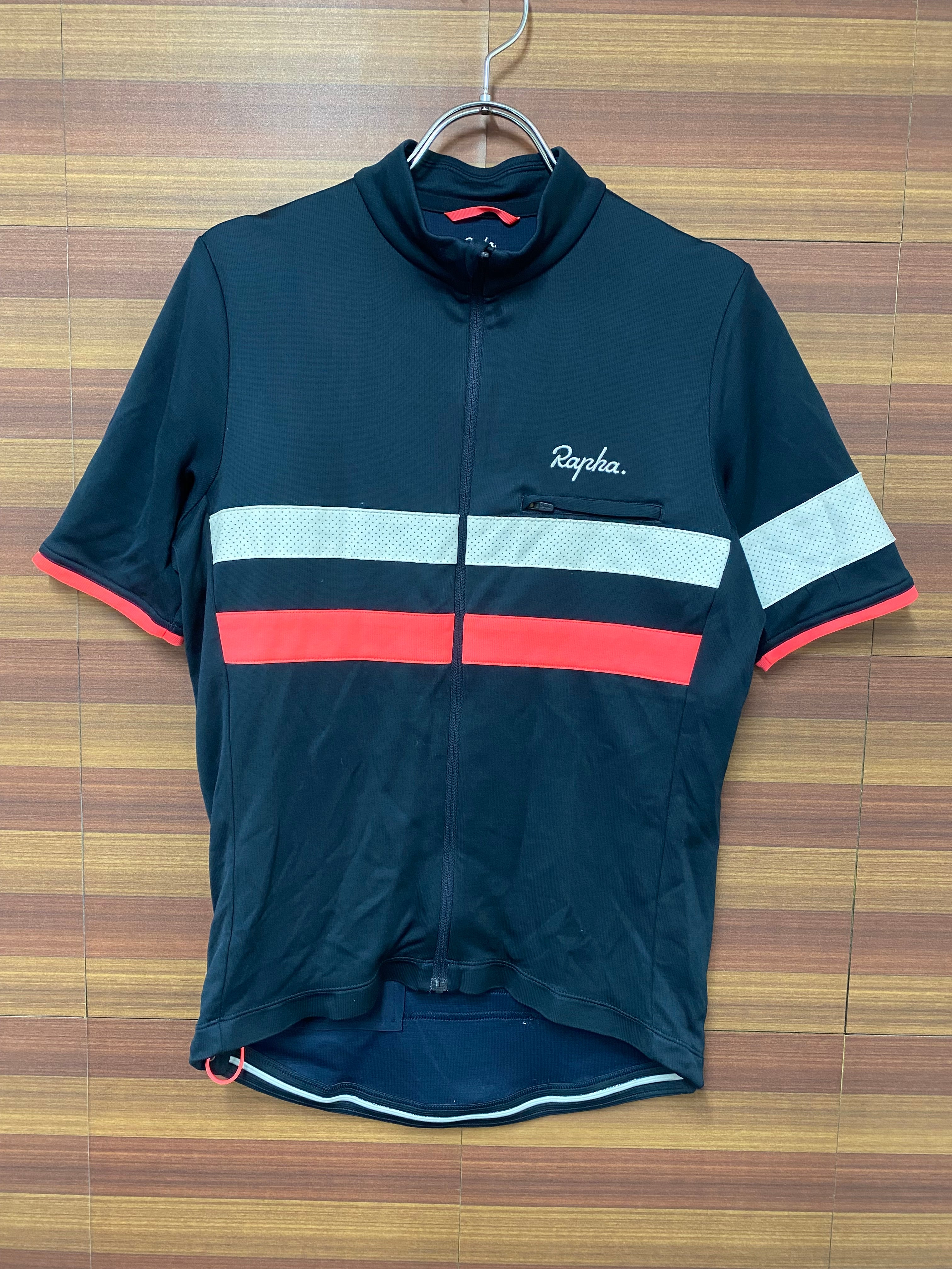 GZ645 ラファ rapha short sleeve brevet jersey ⅡM ネイビー-