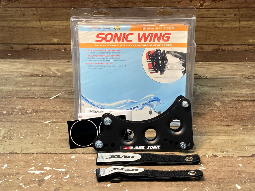 FJ117 エックスラボ XLAB SONIC WING DUAL REAR HYDRATION 黒