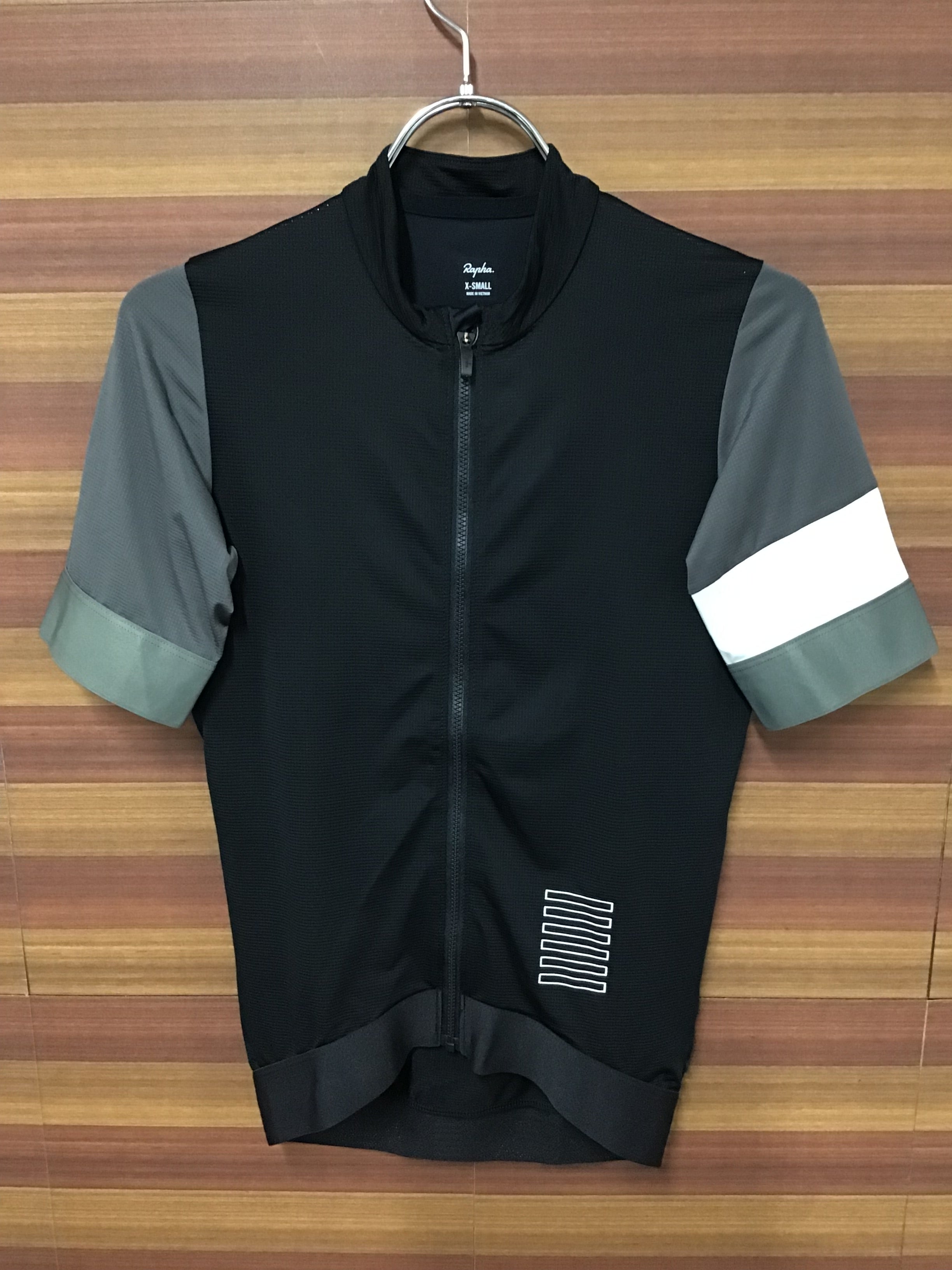 HD195 ラファ Rapha プロチームトレーニングジャージ PRO TEAM TRANING JERSEY 半袖 黒 S