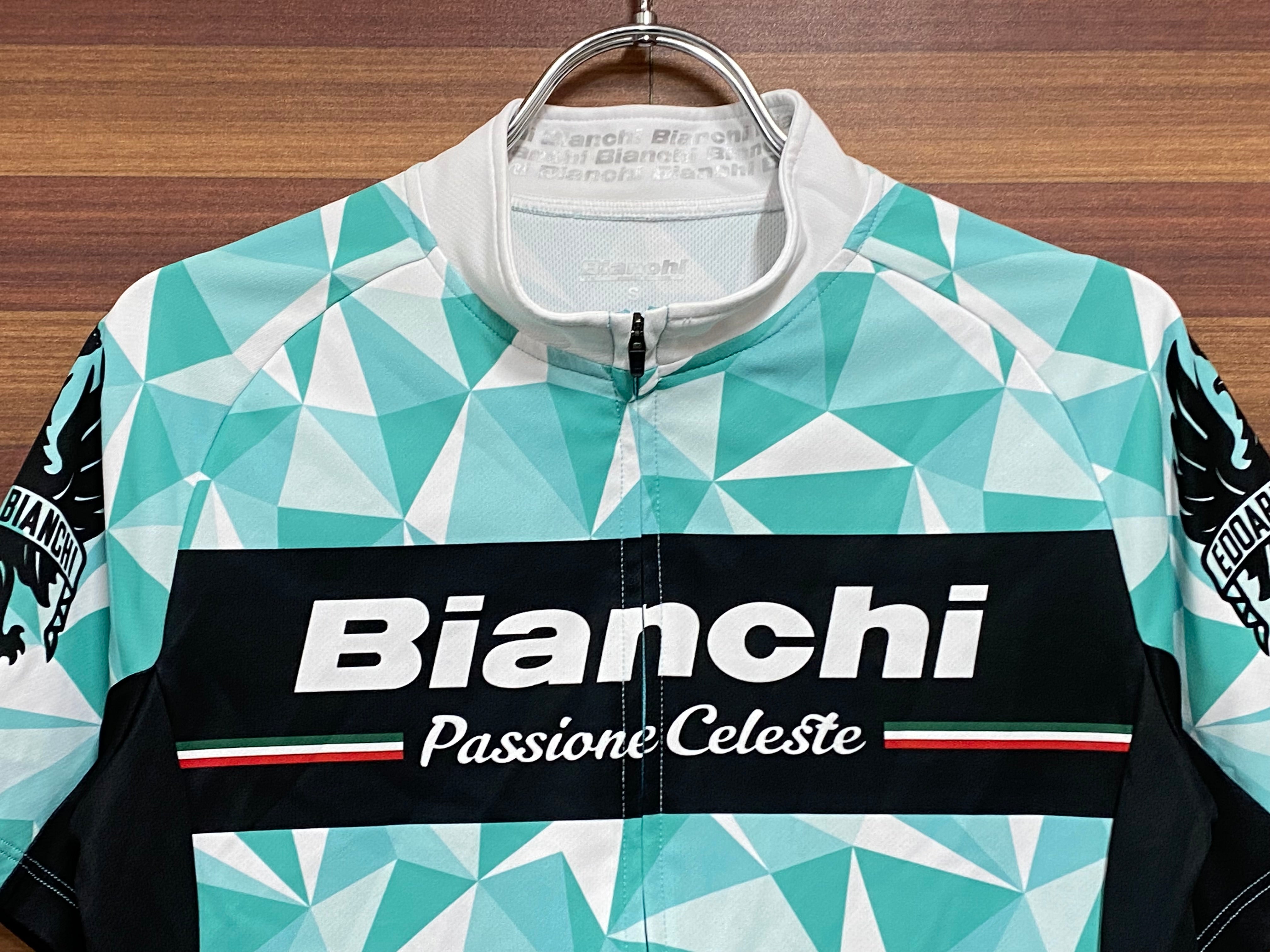 Bianchi サイクルジャージ上下 チェレステ - 自転車
