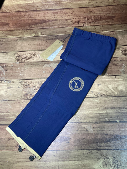 HM268 VELOBICI ヴェロビチ VB ZipThermalLegwarmers レッグウォーマー Navy/Gold Trim Navy Gold S