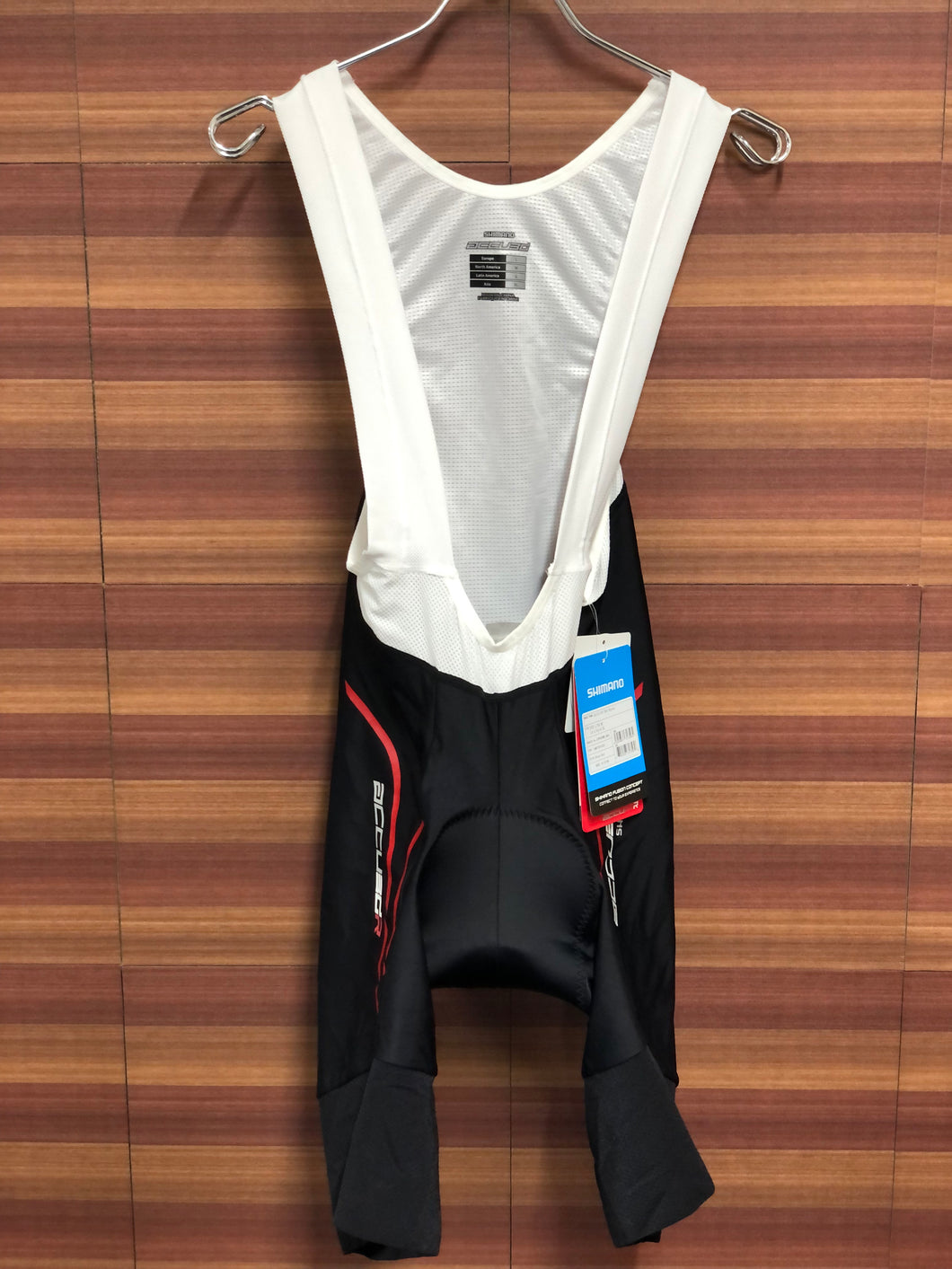 GI184 シマノ SHIMANO ACCU3D ビブショーツ XL 黒