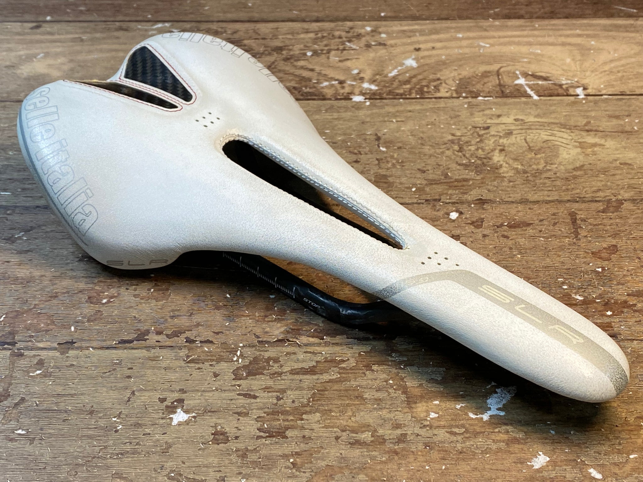 セライタリア SELLE ITALIA SLR サドル カーボンレール 白-