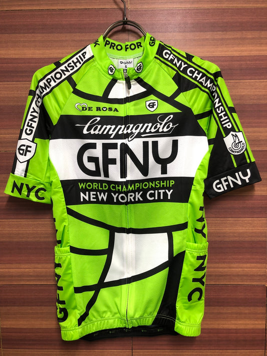 HO884 ビエンメ BIEMME 2017 GRAN FONDO NY SS JERSEY サイクルジャージ グリーン S