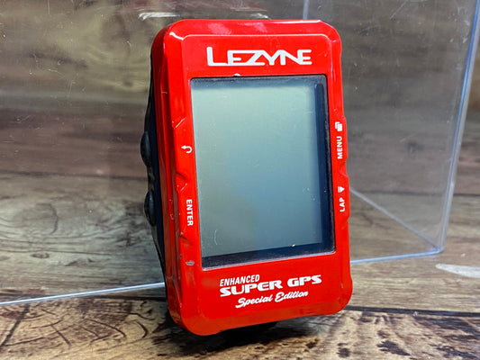 HB982 レザイン LEZYNE SUPER GPS サイクルコンピューター 起動確認済