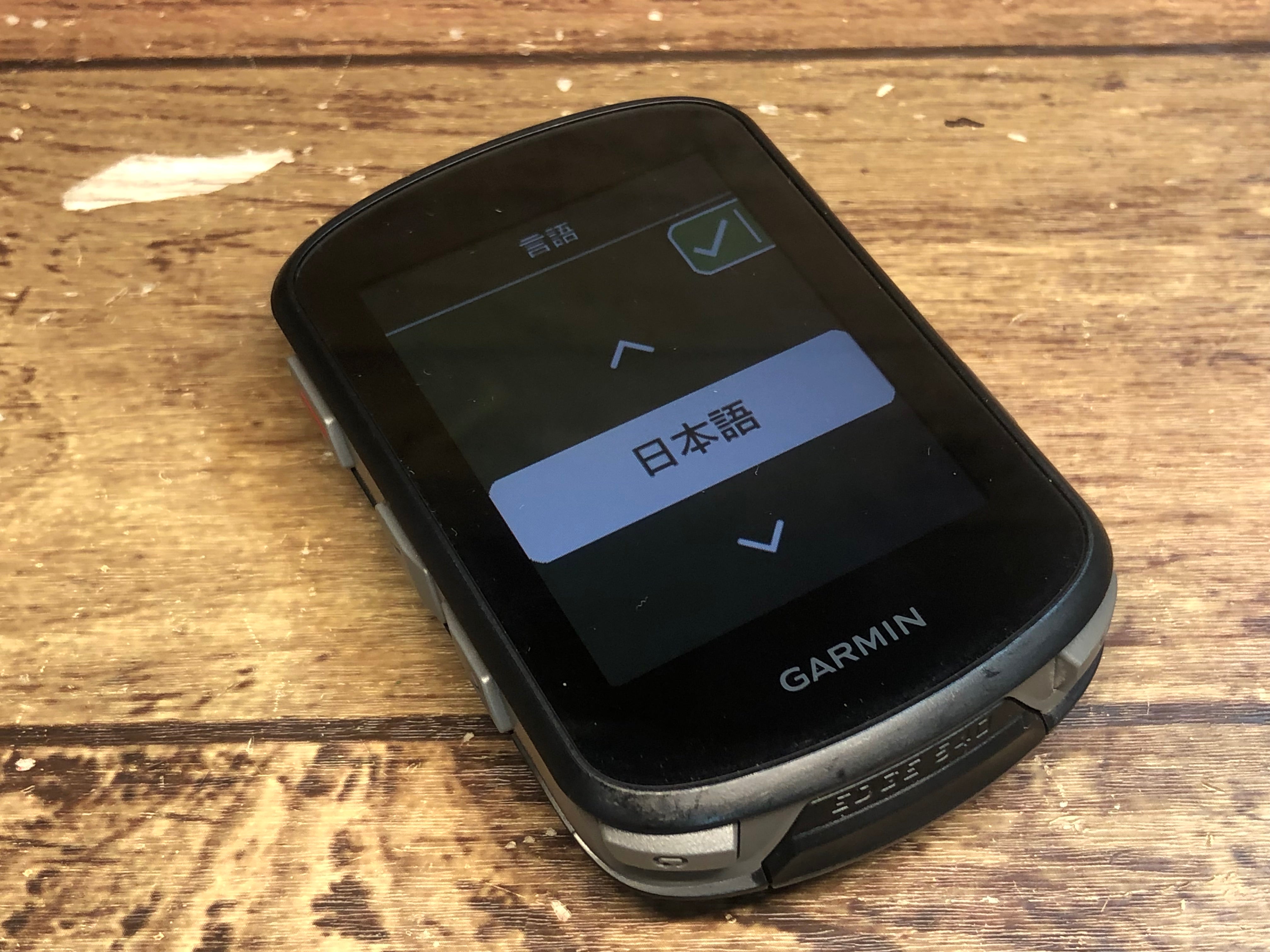 garmin edge530 日本語 スピード、ケイデンスセンサー付き-